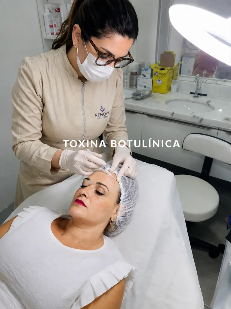 Aplicação de toxina botulínica facial em Sorocaba